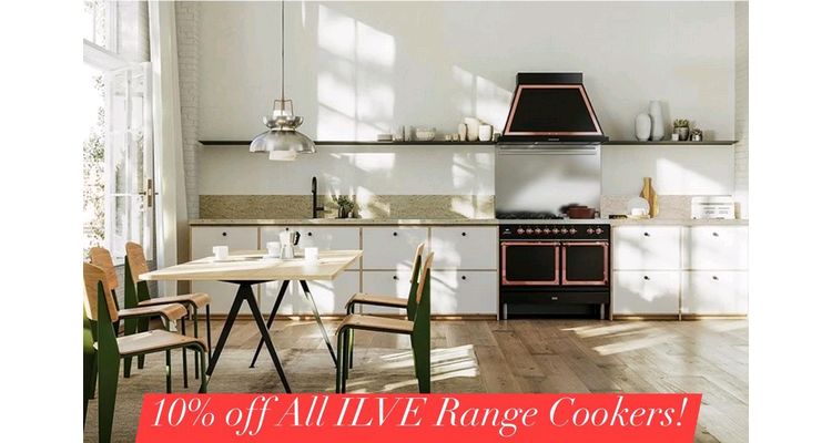 10% Off All ILVE Range Cookers Purchased Throughout March