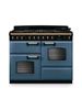 Stone Blue Antique Brass