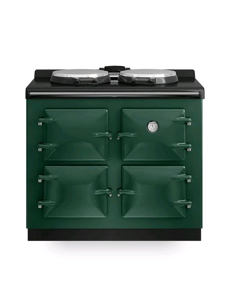 Heritage Standard 1060 Duo Oil Fired Range Cooker in Fir Green