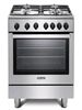 Modern 60cm Single Cavity Gas Range-style Cooker Stainless Steel