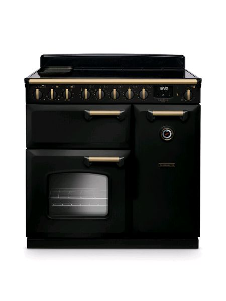 Charcoal Black Antique Brass