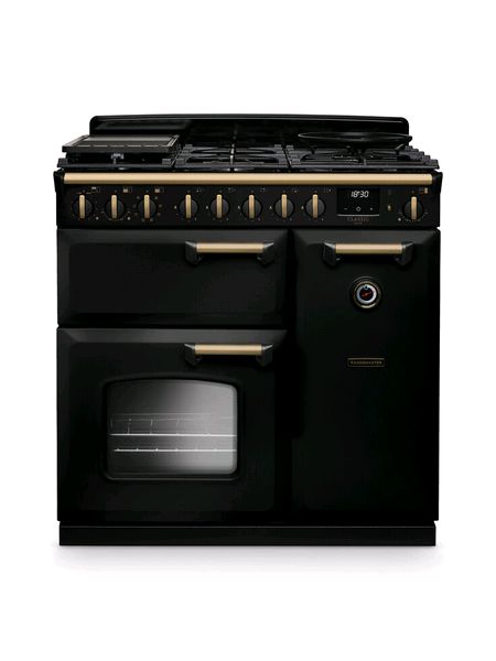 Charcoal Black Antique Brass