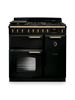Gloss Black Antique Brass
