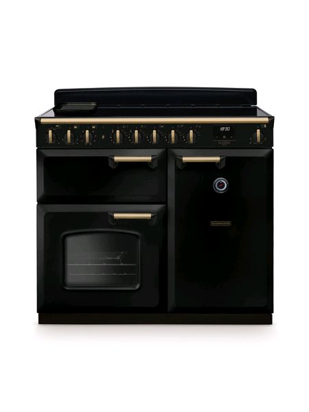 Gloss Black Antique Brass