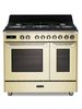 Bassano 90cm Electric Multifunctional cooker with gas hob Cream