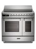 Bassano 90cm Electric Multifunctional Cooker with Induction Hob Stainless Steel